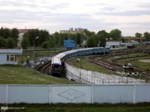 Выезд из тоннеля в депо Выезд из тоннеля в депо