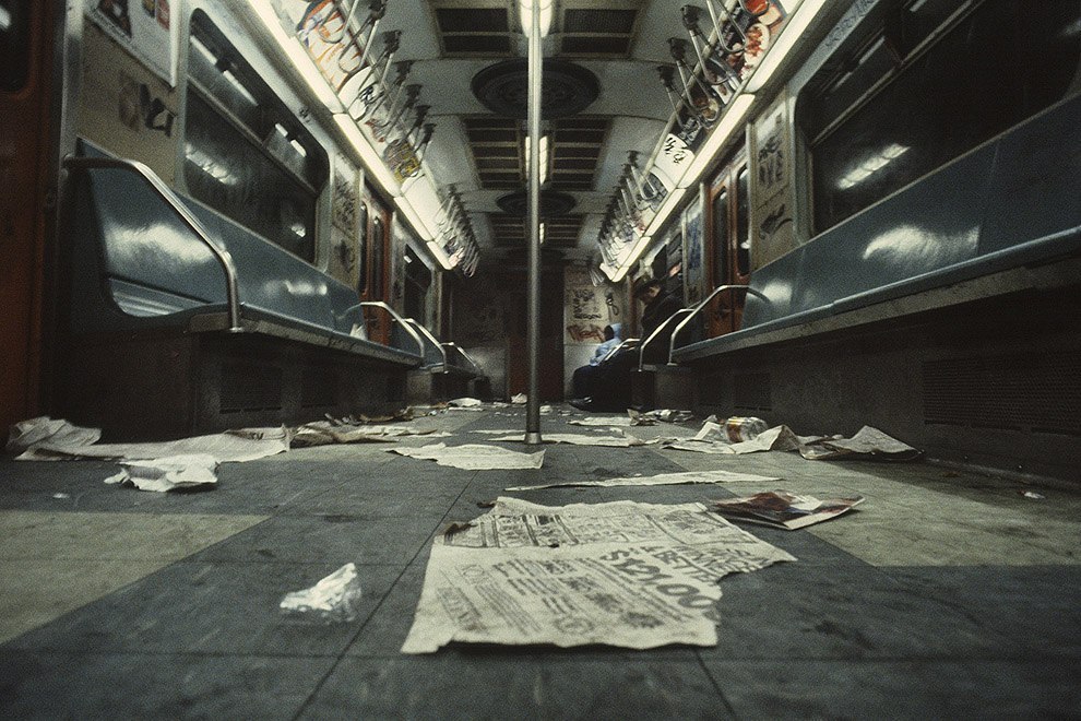 Грязь в метро Нью Йорка
