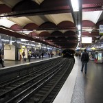 В парижском метро