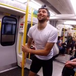 Британец обогнал поезд метро