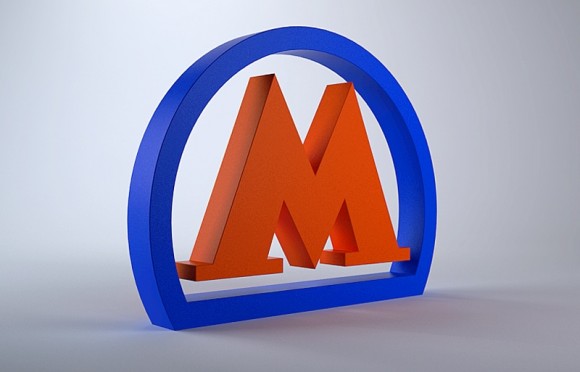 Логотип Московского метрополитена