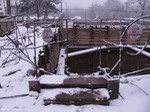 Спуск в котлован Спуск в котлован