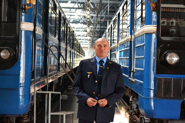 Первый поезд Минского метрополитена вёл Иван Овсяник