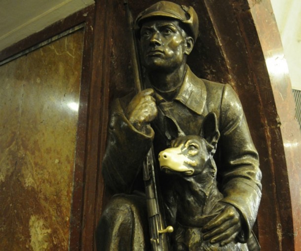 Потертый собачий нос