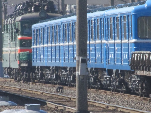 Фотофакт: В Минск едут новые вагоны метро