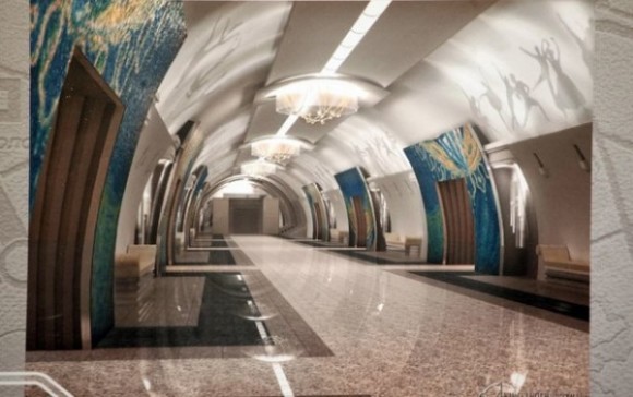 Опубликованы рендеры будущих станций Петербургского метрополитена