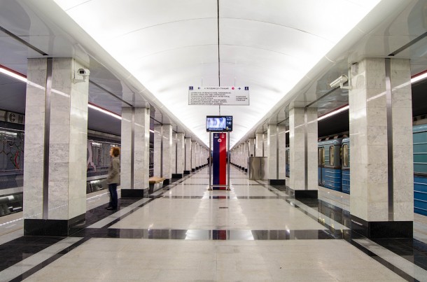 Станция «Спартак» Таганско-Краснопресненской линии.