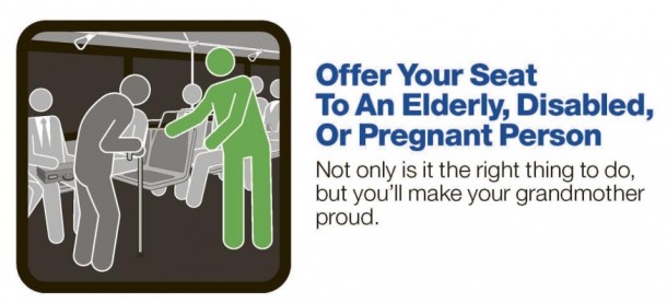 Жителям Нью-Йорка напомнят о правилах поведения в метро