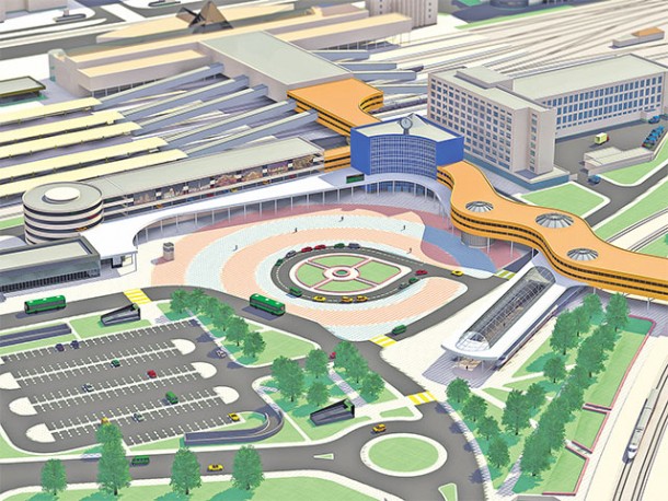 Минский железнодорожный вокзал возможно будет двухсторонним