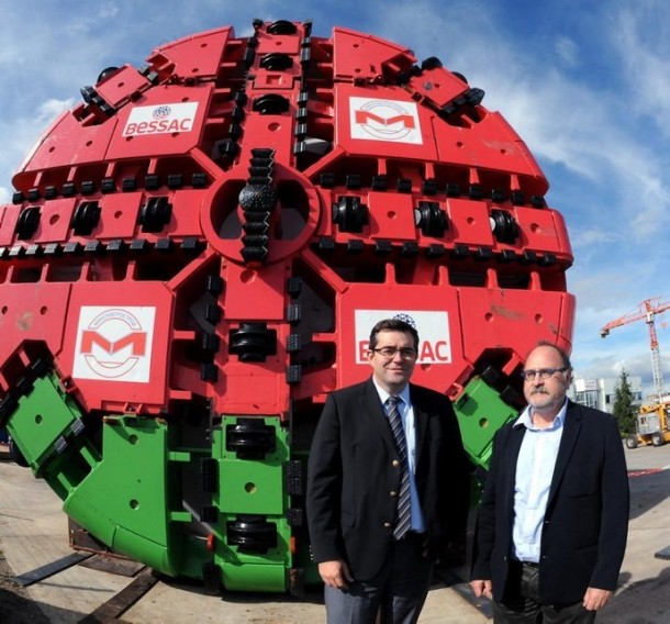 Механизированный проходческий щит вероятно начнёт работу в феврале 2016 года