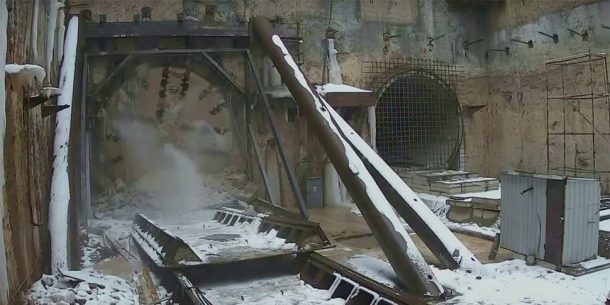 Метростроители проложили второй тоннель от «Вокзальной» до «Юбилейной площади» на 9 месяцев быстрее, чем первый