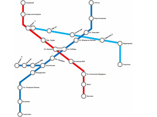 Школьник создал проект метро Калуги