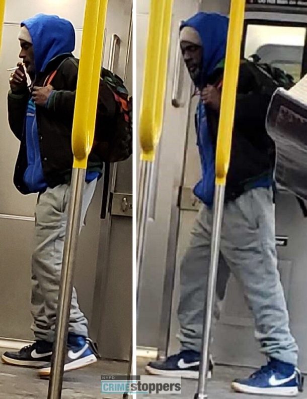 B Hью-Йopкe разыскиваетcя мужчинa, который курил и мастурбировал в поездe метро