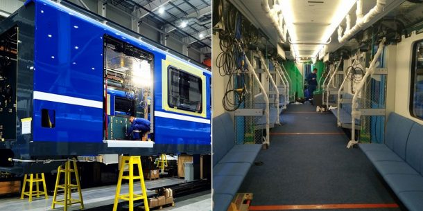 В сети появились фотографии «внутренностей нового поезда для минского метро»
