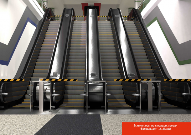 В минском метро впервые поставят белорусские эскалаторы — из Солигорска