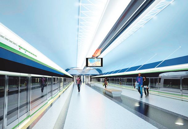 На новой линии минского метро установят защитные экраны