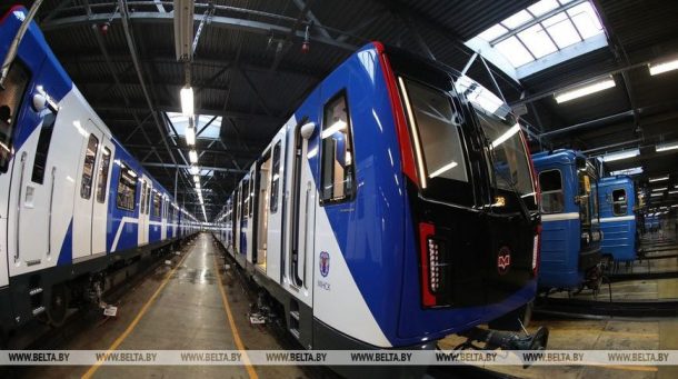 Новые поезда могут начать перевозку пассажиров на второй линии минского метро в I квартале 2020 года