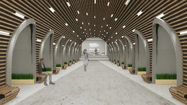 Появились эскизы двух станций красноярского метро