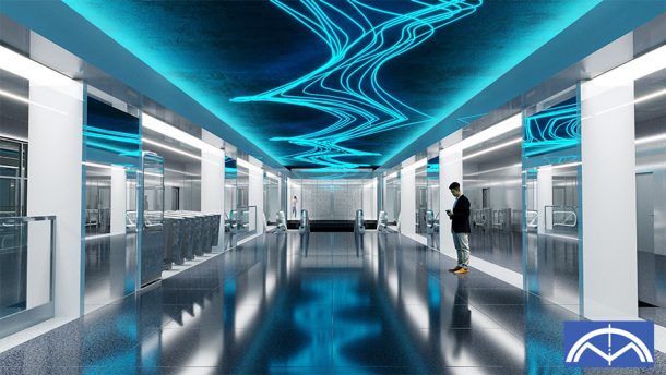 Как будут выглядеть станции третьей линии минского метро «Переспа», «Проспект Победителей», «Комаровская» и «Площадь Бангалор»