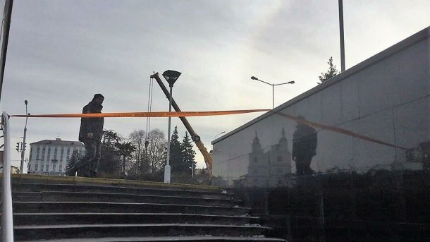 Закрыт один из выходов со станции метро «Немига»